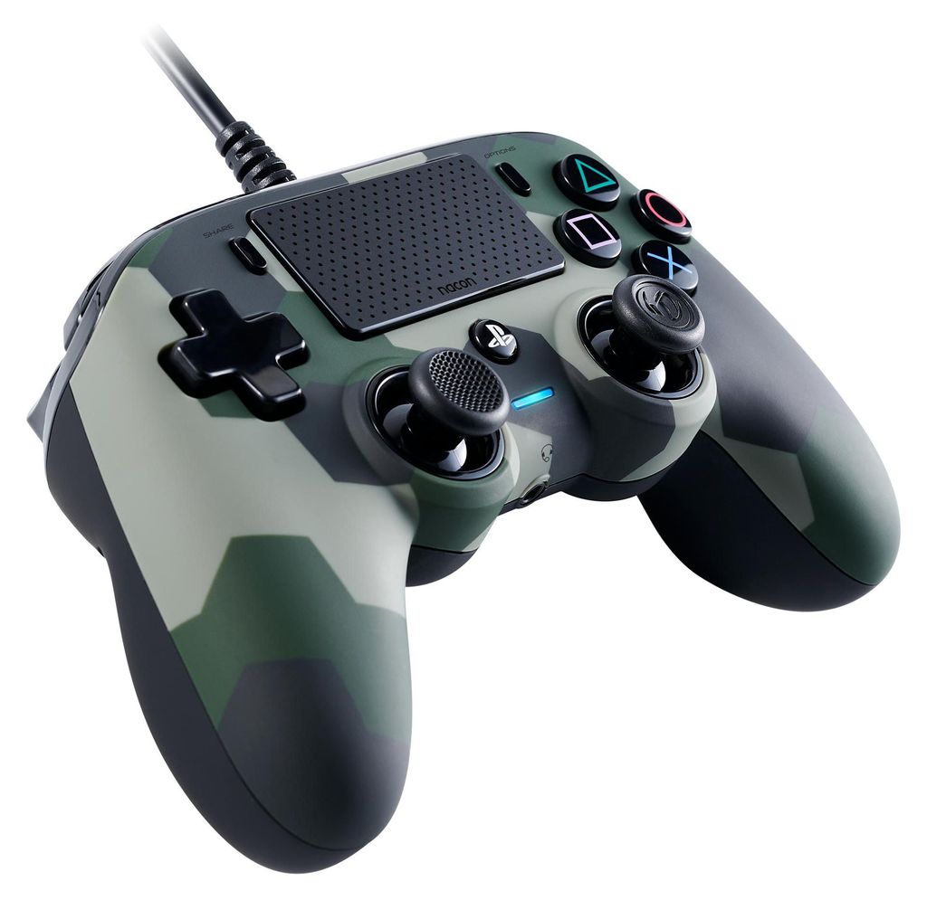 Nacon PS4 Controller Color Edition (camo green), Produktbild 
