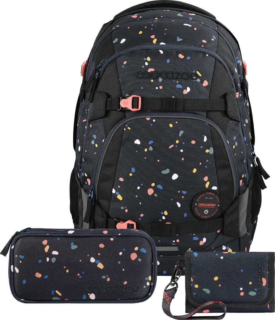 coocazoo Schulrucksack-Set Schulrucksack-Set MATE, Mäppchen Produktbild 