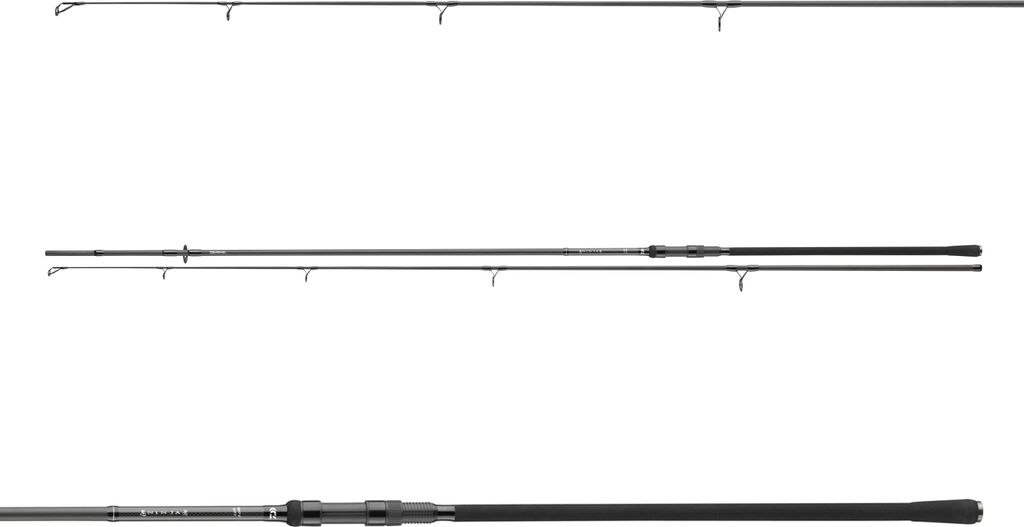 DAIWA Ninja X Carp 2-SECT., 3,6m, 11,81ft, 3,00lbs, 2 Teile, Karpfen Angelrute, progressive, 11590-365