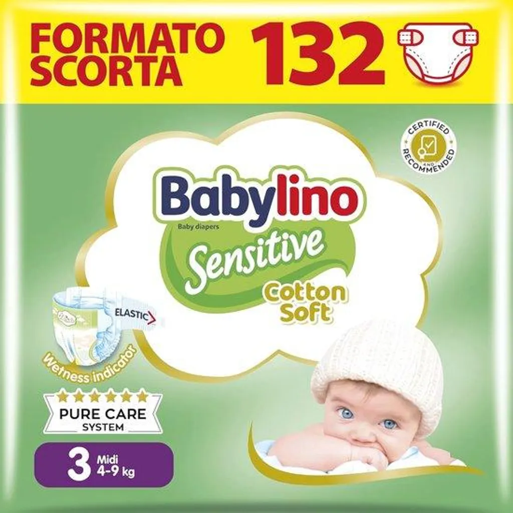 Couches Taille 3 Bébé 4 à 9 kg Idéales pour Nuits Sèches et Sommeil Calme