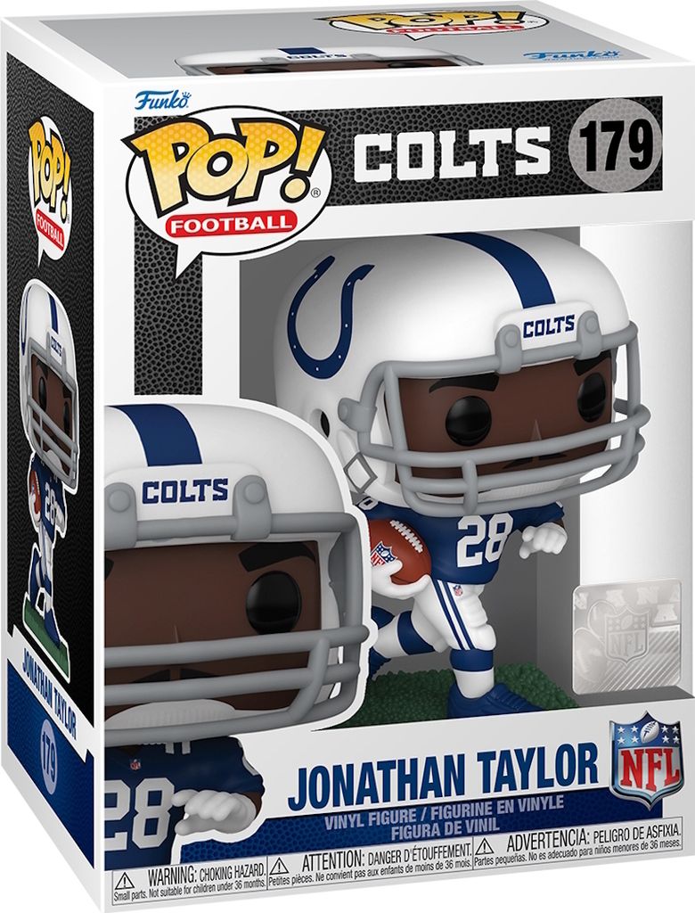NFL Colts - Jonathan Taylor 179 - Funko Pop! Vinyl Figur