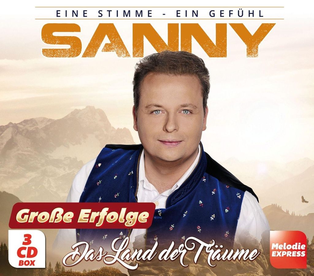 Sanny: Große Erfolge - Das Land der Träume 3er-CD