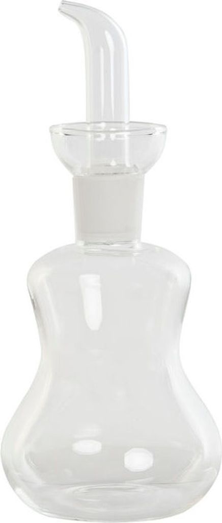 Aceitera DKD Home Decor Transparentes Borosilikatglas 530 ml 9,5 x 9,5 x 23 cm