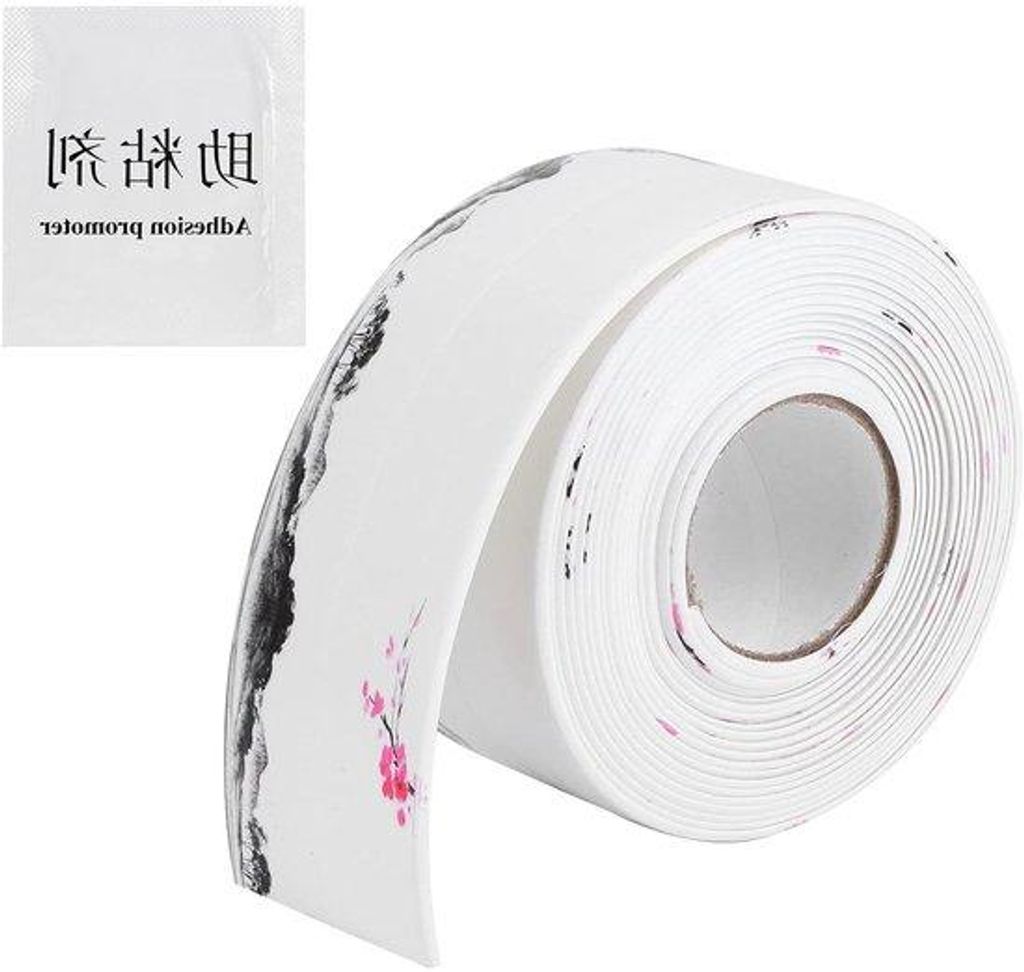 Wasserdichte Selbstklebende Dichtungstape PVC Acryl Kit für Wandmalerei Badkammer Küchenherd WC