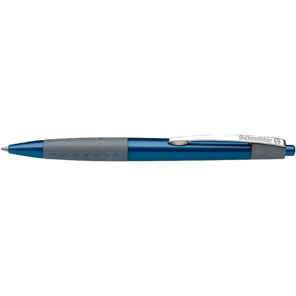 Stylos à bille Schneider Loox Bleus Pointe Moyenne 775 M Pack de 20