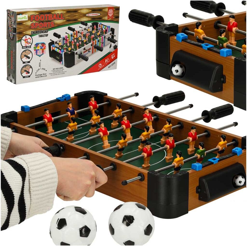 Stolní fotbal mini dřevěný stůl Obrázek produktu