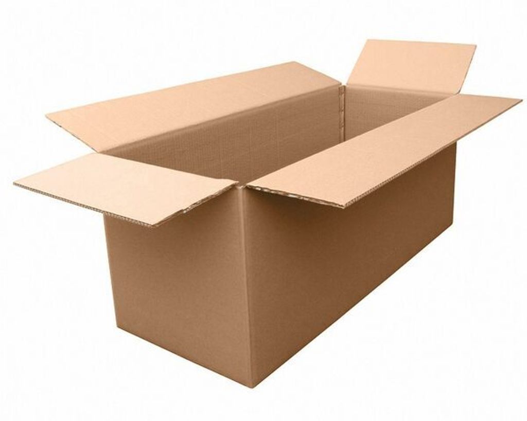 18x Faltkarton  900x350x350mm 2-wellig braun Produktbild 