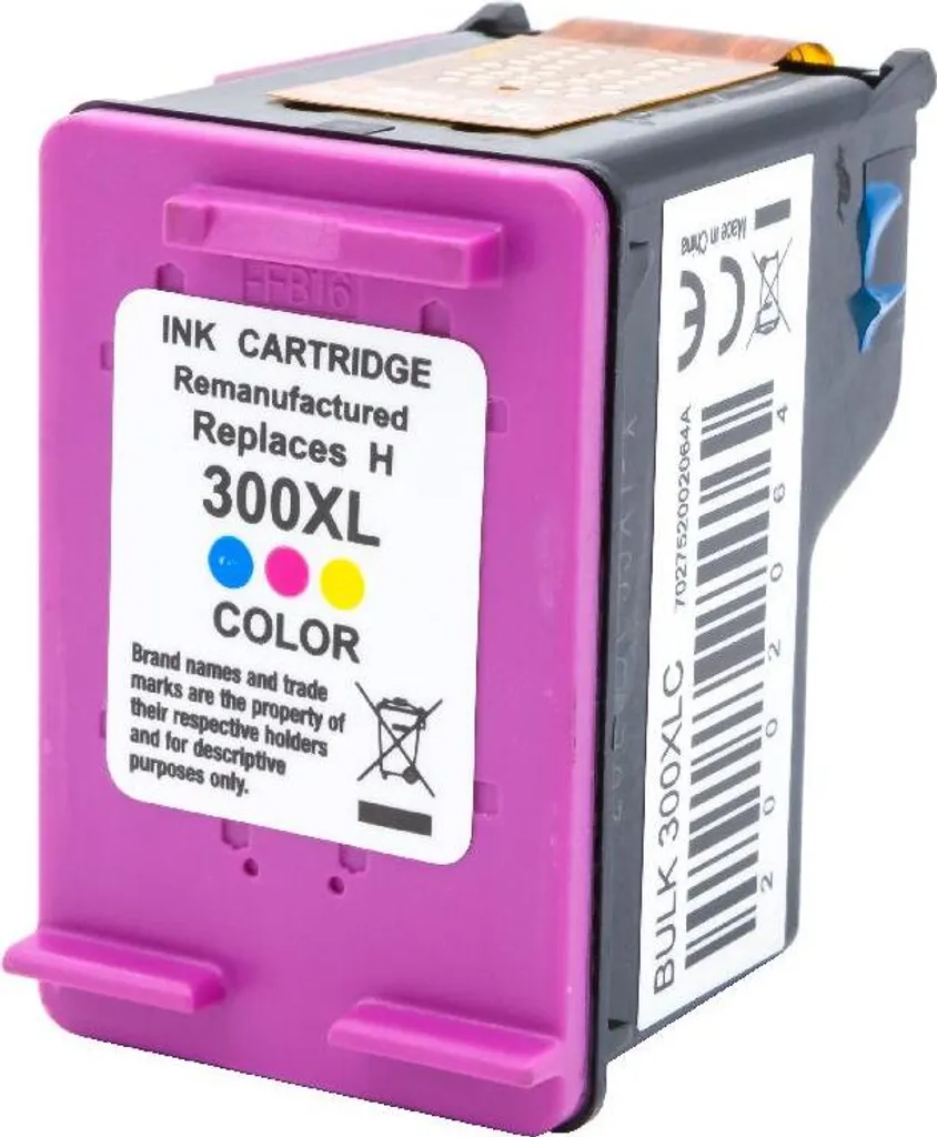 Évitez les pannes d'encre avec la cartouche HP 300XL couleur CC644EE 18ml