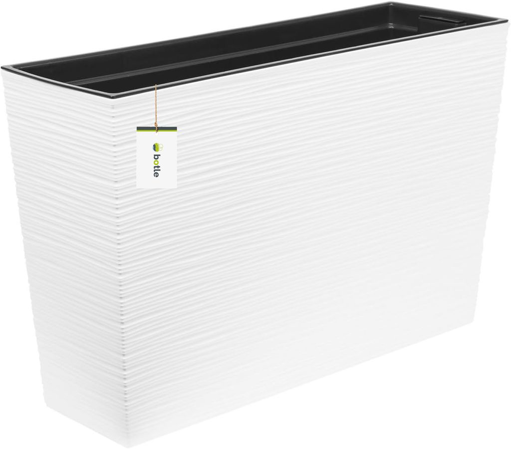Blumenkasten Blumentopf 2 in 1 Topf aus Kunststoff mit Produktbild 