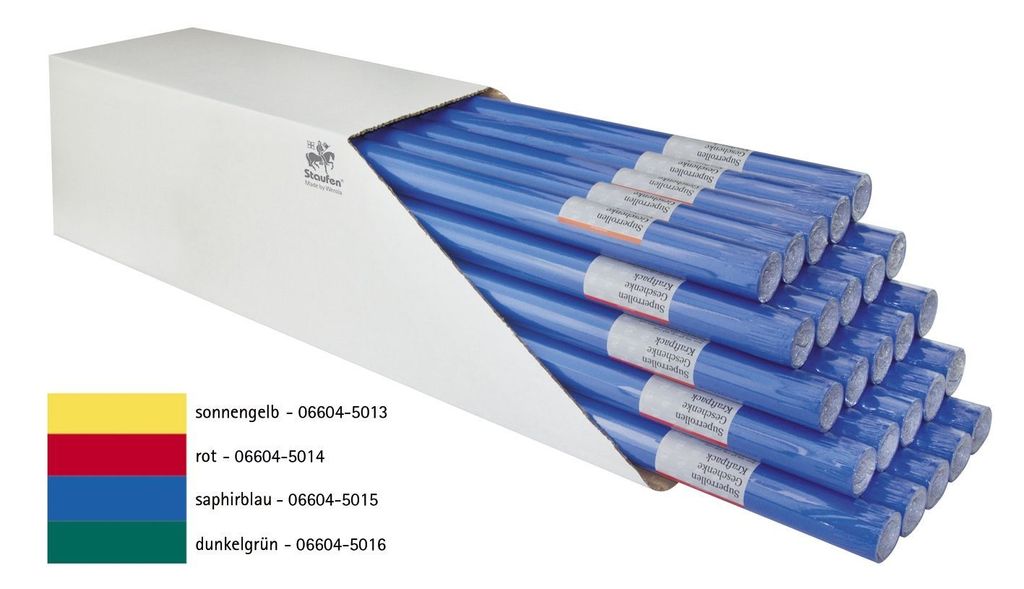 Werola 06604-5015 Packpapierrolle sapphireblau Obrázok produktu 