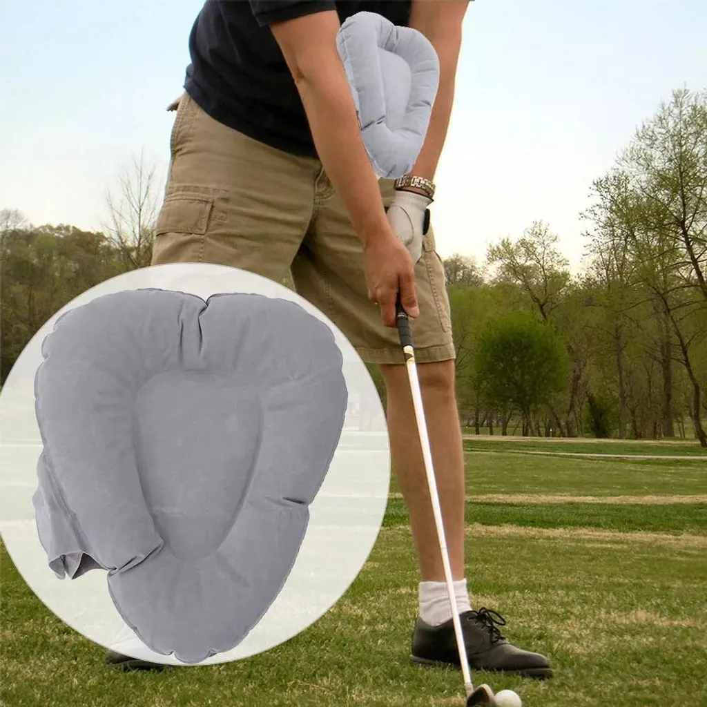 Aide au swing gonflable de golf pour s'entraîner à la maison