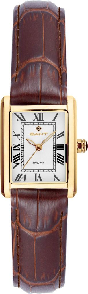 Montre GANT pour femme, à quartz, marron/doré, taille Image du produit 