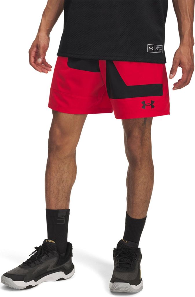 Under Armour 'Ua M Zone 7'' Wvn Short Grphc- - red, Größe:S