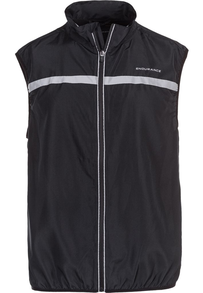 ENDURANCE Laufweste Sindry mit top Sichtbarkeit im Dunkeln 1001 Black XL