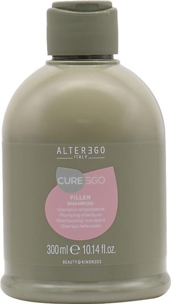 Alterego Curego Filler Shampoo 300ml - shampoo rimpolpante Immagine del prodotto 