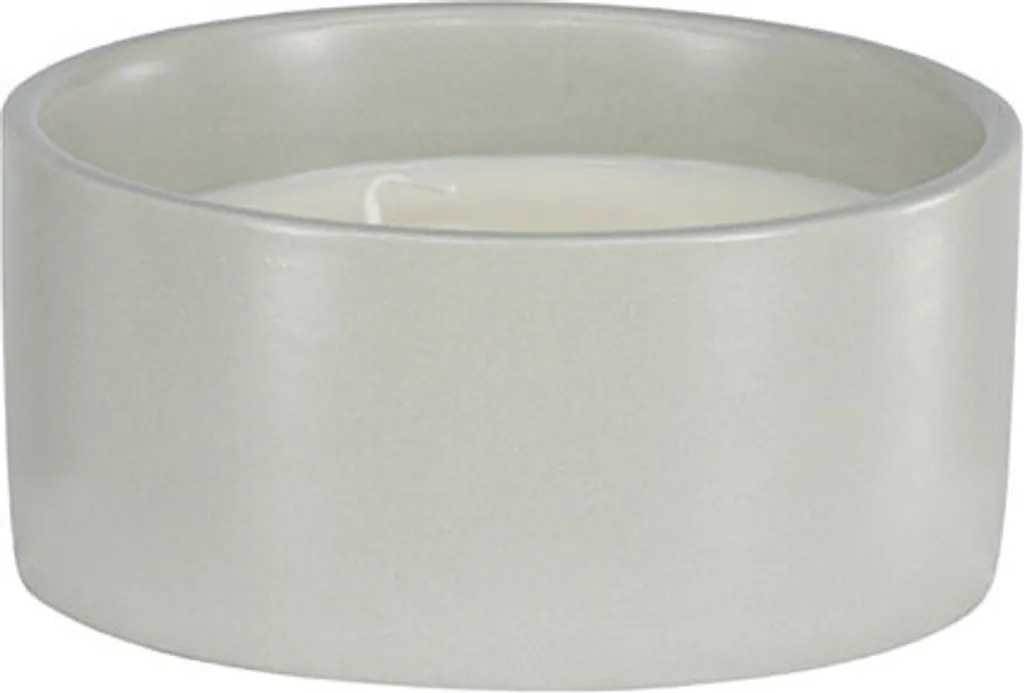 Douglas bougeoir parfumé gris clair - Photophore design chic et épuré