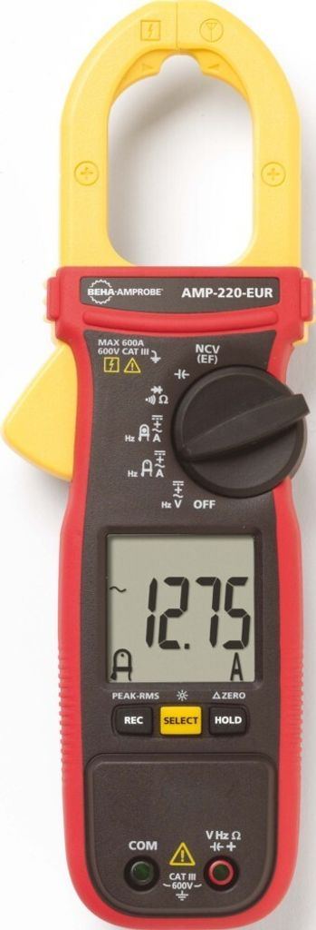 Pinza amperometrica Beha-Amprobe AC/DC AMP-220-EUR 4560596 Immagine del prodotto 