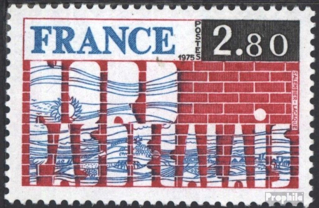 Briefmarken Frankreich 1975 Mi 1946 (kompl.Ausg.) Produktbild 