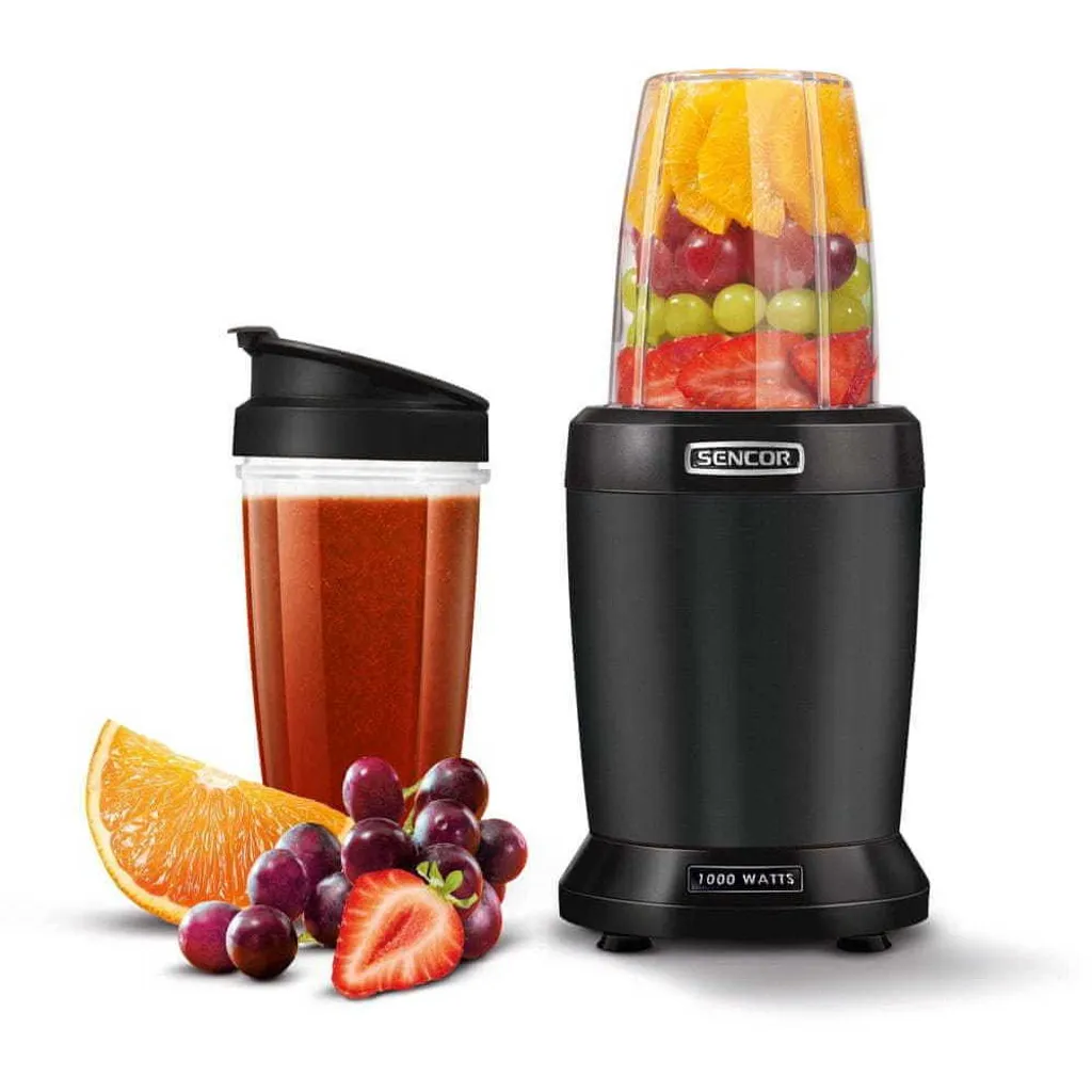 Sencor SNB 4303BK Mélangeur pour Smoothies Détox et Boissons Protéinées