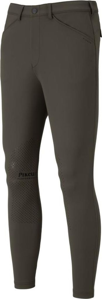 Pikeur Herren NEW RODRIGO KN SPORTS MAN Hose / Kniebesatz SD deep khaki Sports HW 25, Größe:46
