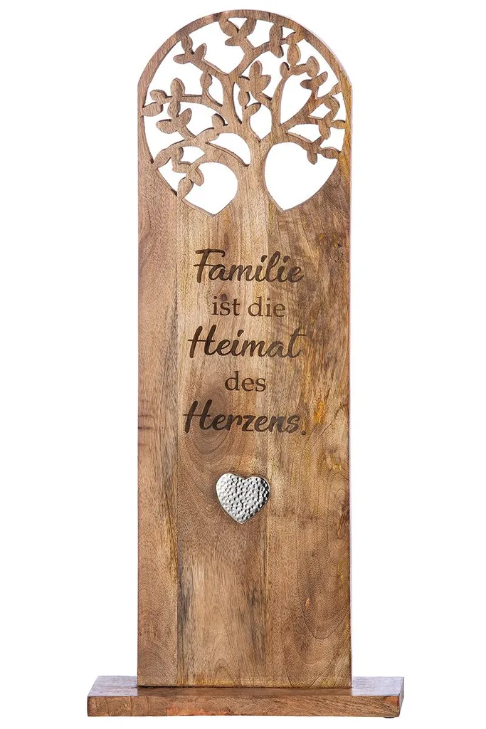 Sculpture Salon Arbre de Vie Bois Naturel - Idée Cadeau Maison 86 cm