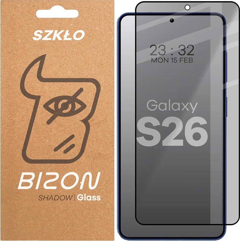 Gehärtetes Glas mit Privatschutzfilter für Galaxy S26, Produktbild 