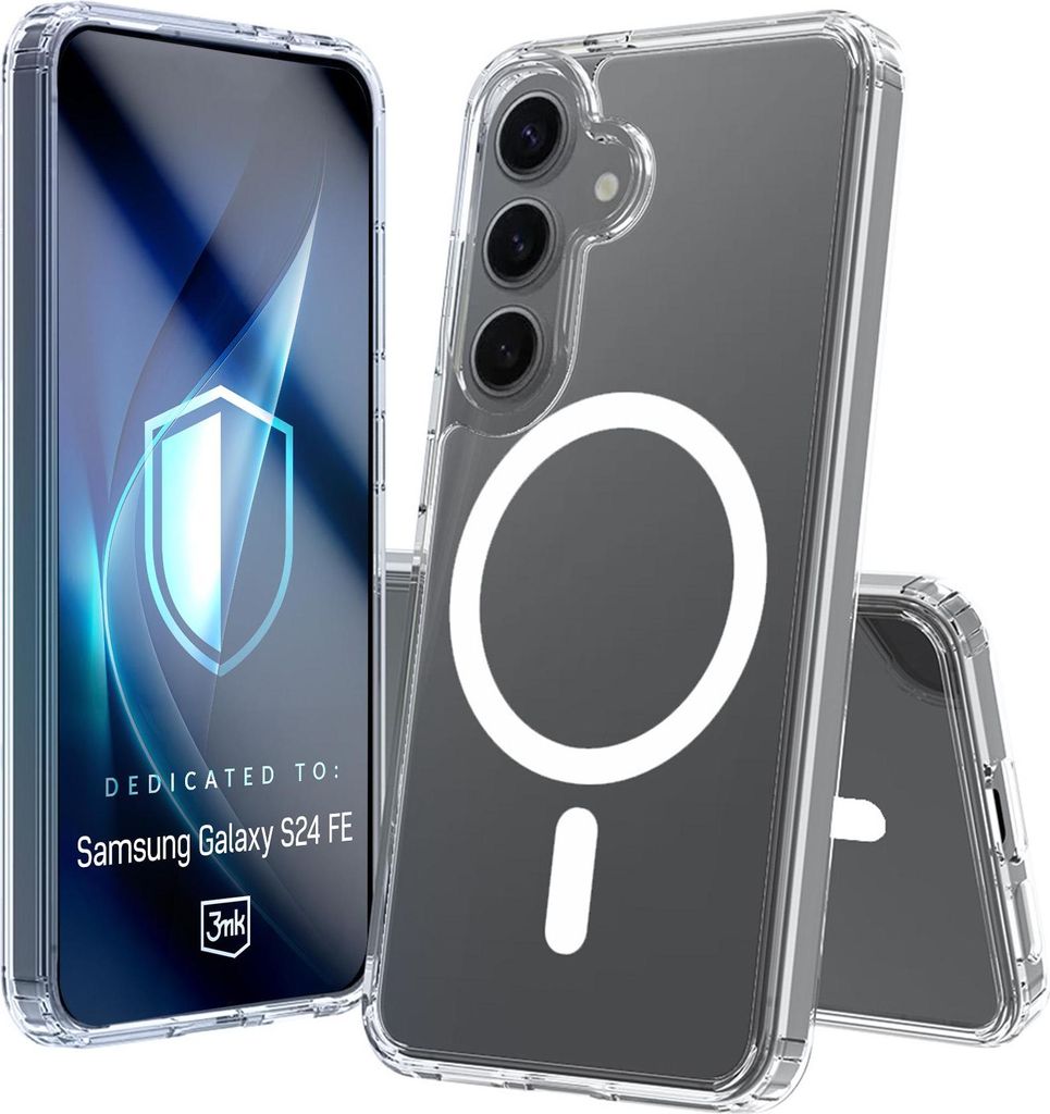 3MK Armor MagCase Samsung S24 FE MagSafe clear