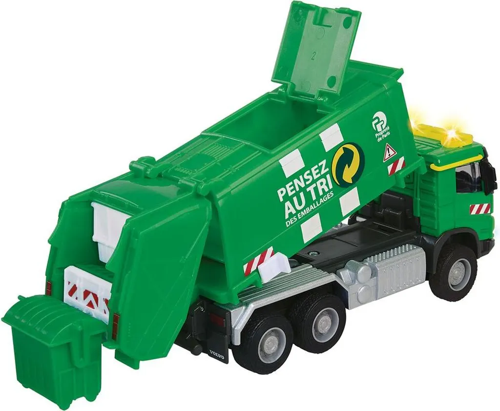 Camion-benne Majorette Vert pour Bac à Sable - Jouet de Chantier Robuste