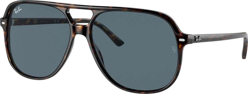 Ray-Ban Eckige Sonnenbrille Bill, Braun One Size