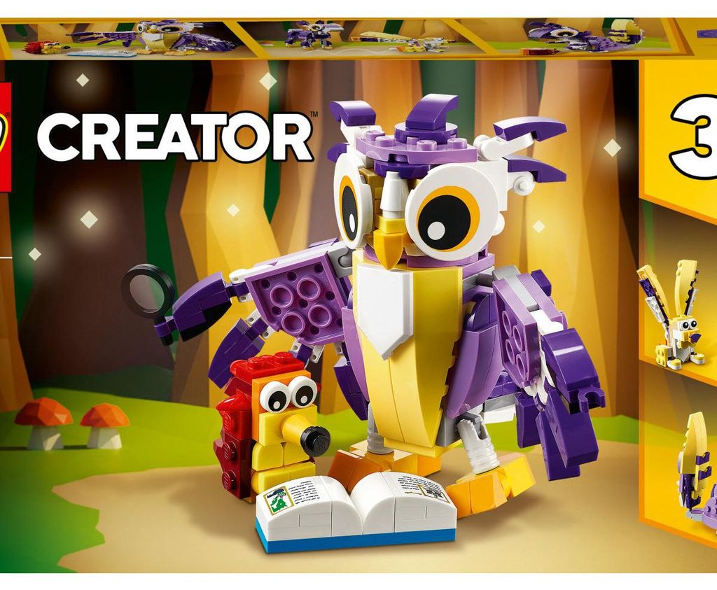 LEGO 31125 Creator 3-in-1 Foresta Creature Mitiche: Immagine del prodotto 