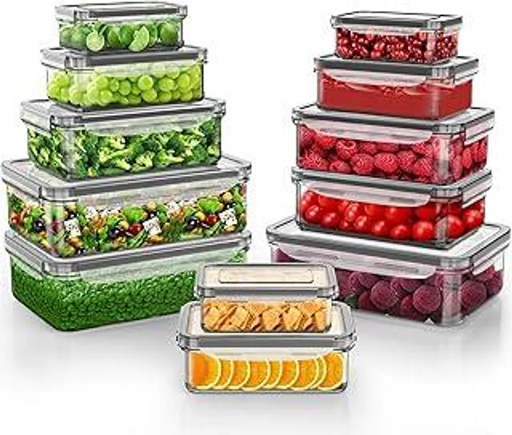 Contenitori Alimentari Riutilizzabili 12 Pezzi - Zero Sprechi in Cucina
