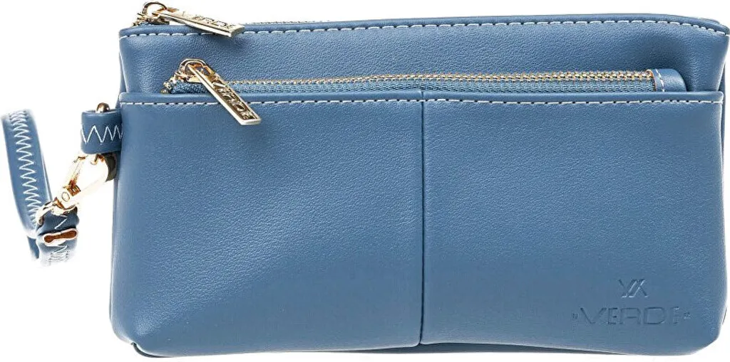 Portefeuille femme bleu 18-1357 : fini le désordre dans votre sac à main