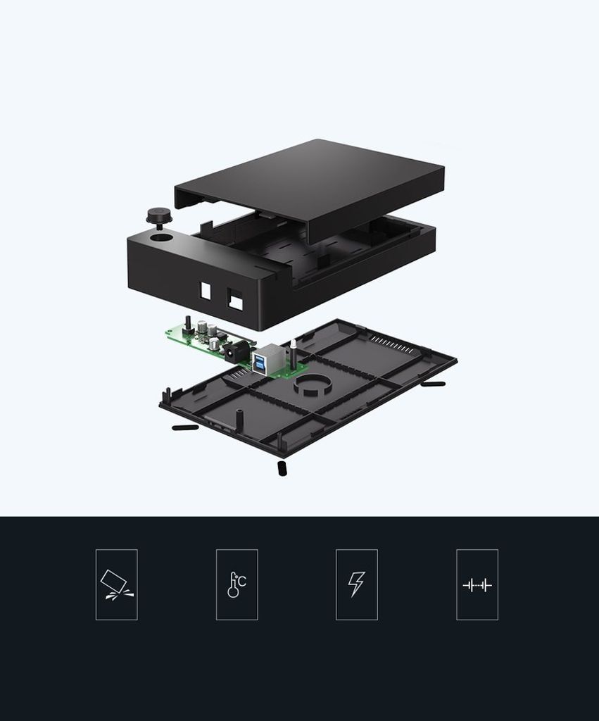 UGREEN Externý kryt pevného disku pre 3,5-Zoll-SATA Obrázok produktu 6