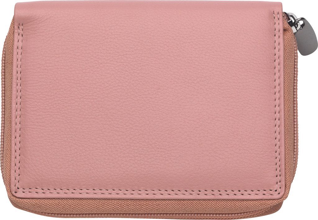 Josephine Osthoff Geldbörse Damen Leder Gross Portemonnaie mit Reißverschluss KleinGeldbörse Herren Kreditkartenetui RFID-Schutz Geldbeutel mit ...