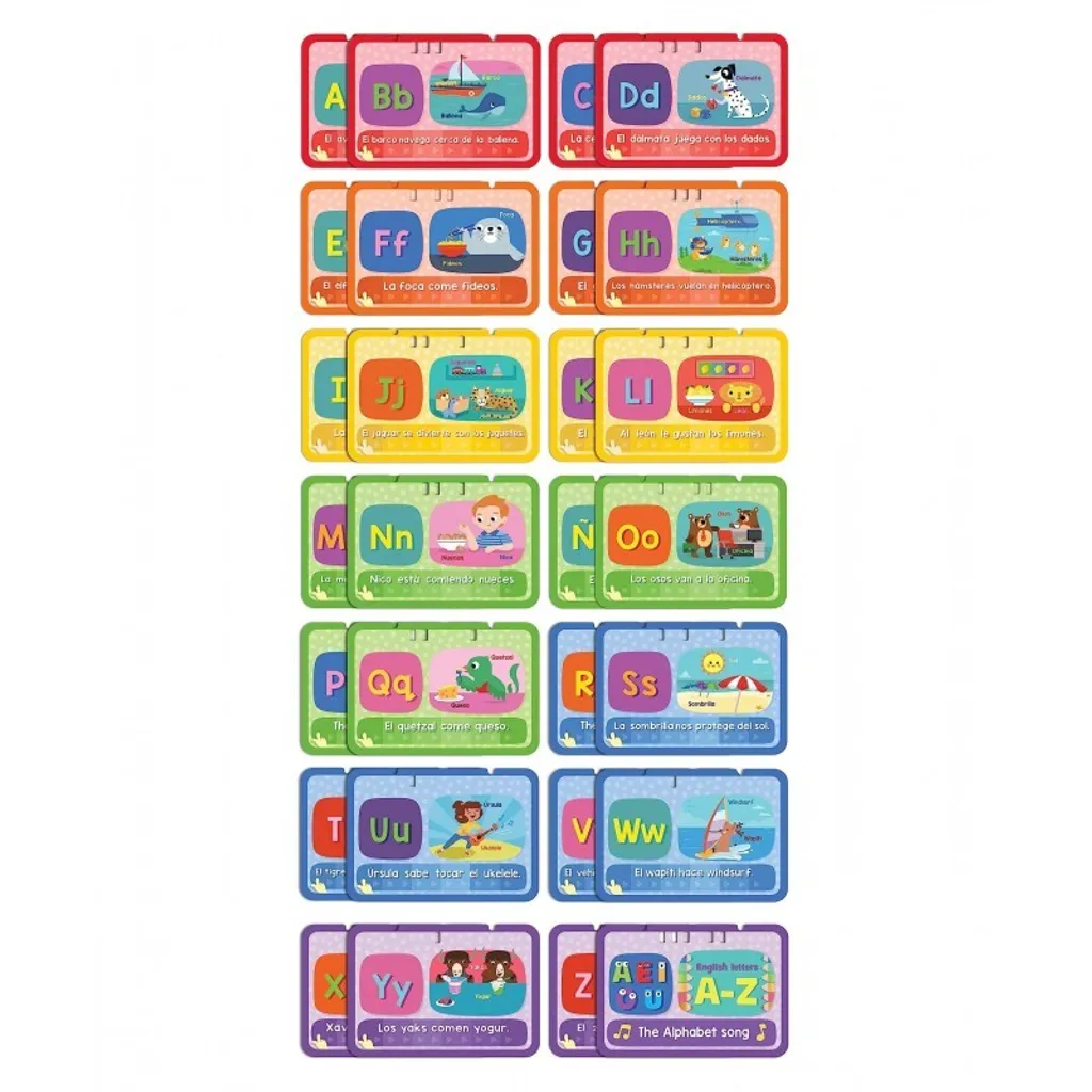 Livre interactif ABC Touch & Discover Reader VTech d'éveil linguistique 2+