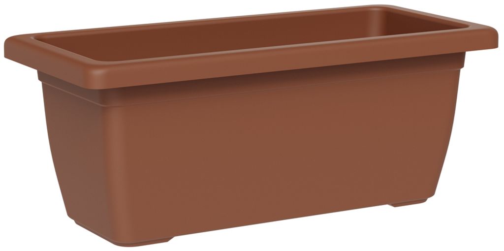 tera Pflanztrog "Tikal" Breite: 620 mm terrakotta Produktbild 