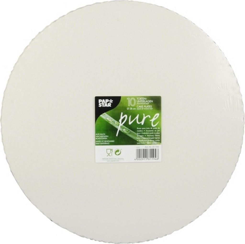 Papstar Tortenunterlagen weiss Produktbild 