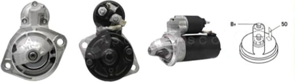 CASCO CST10299AS Starter Anlasser 2kW für VOLVO V70 II (285) 12V
