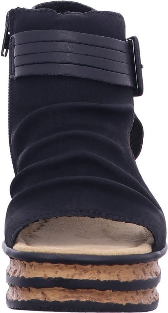 Rieker Damen Keilsandalette schwarz Produktbild 36