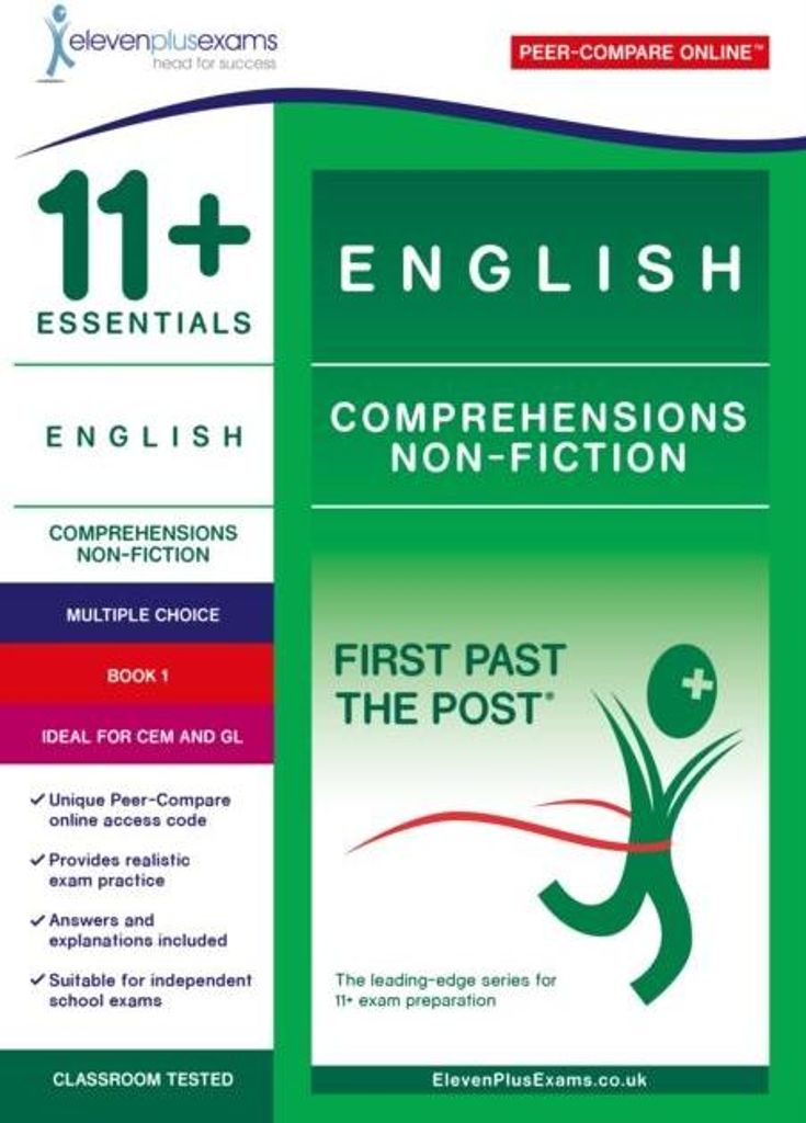 11+ Essentials English Comprehensions: Sachtexte Buch 1