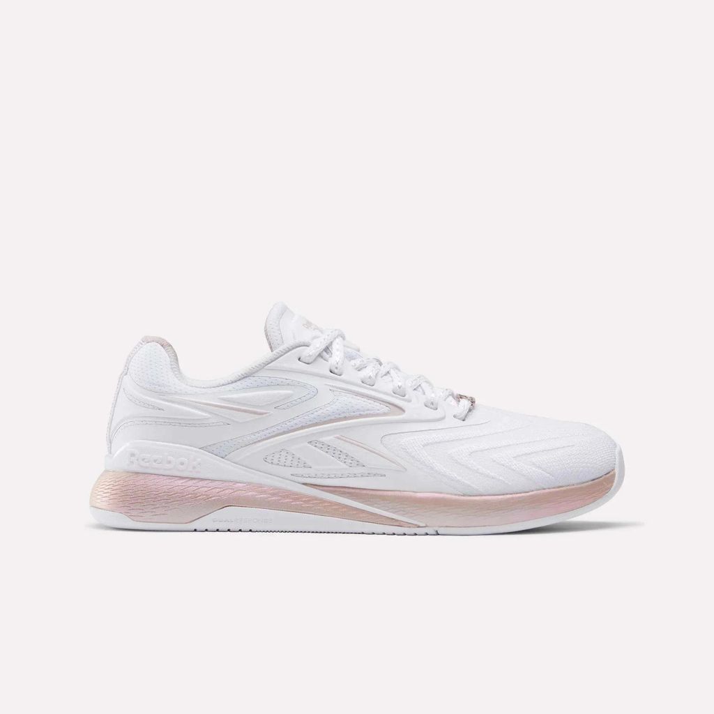 Reebok NANO X5 EDGE dames trainingsschoen – Wit, 3D Productafbeelding 