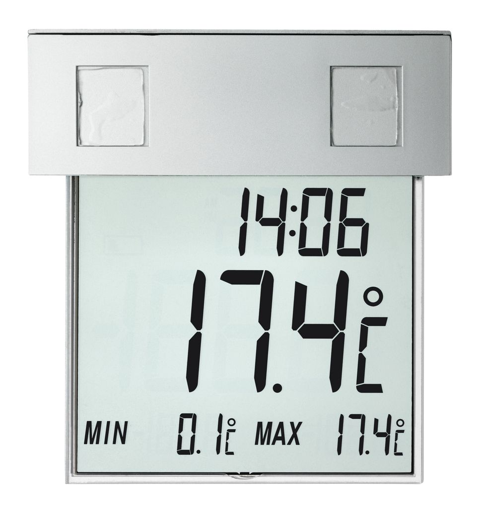 Fensterthermometer VISION SOLAR, digital, mit Produktbild 