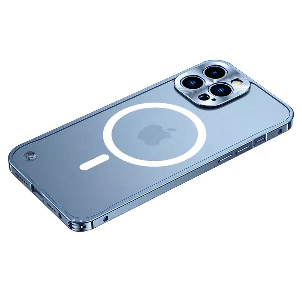 Kovový magnetický Magsafe kryt na Apple iPhone 15 Pro, Obrázek produktu 