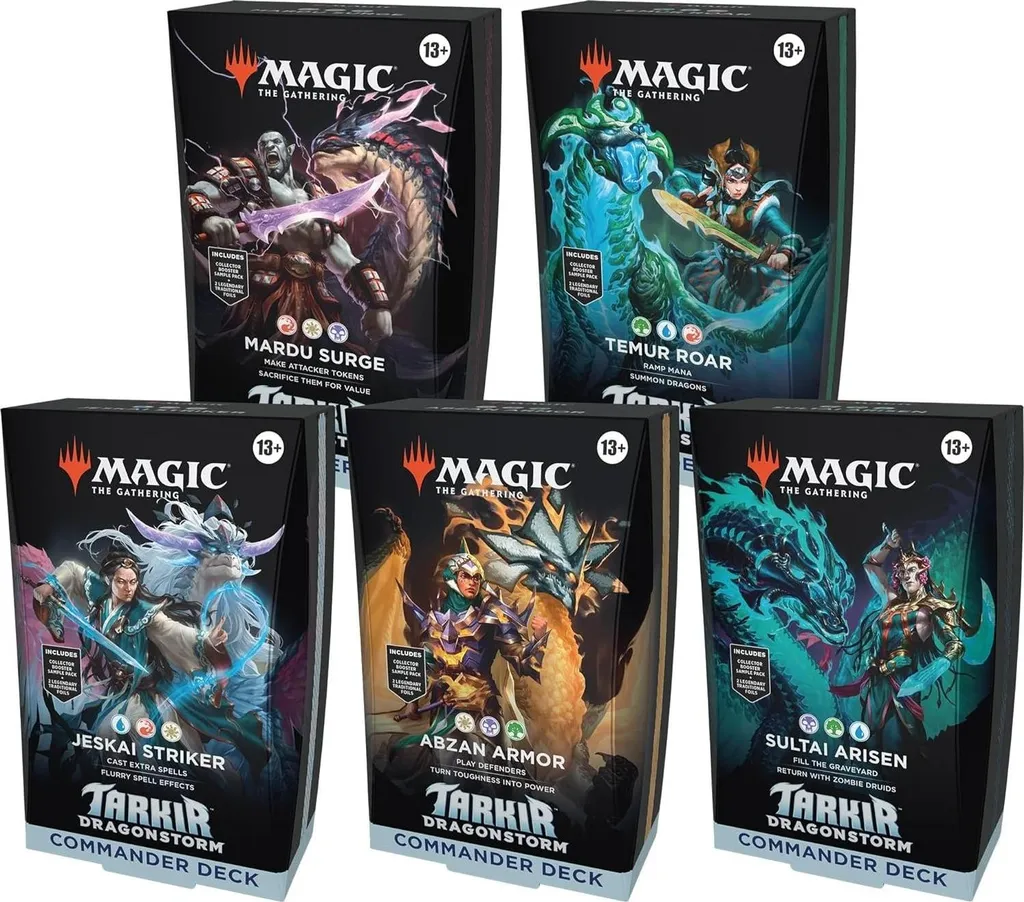 Deck Magic Commander Tarkir Dragonstorm : Jouez Directement sans Construction