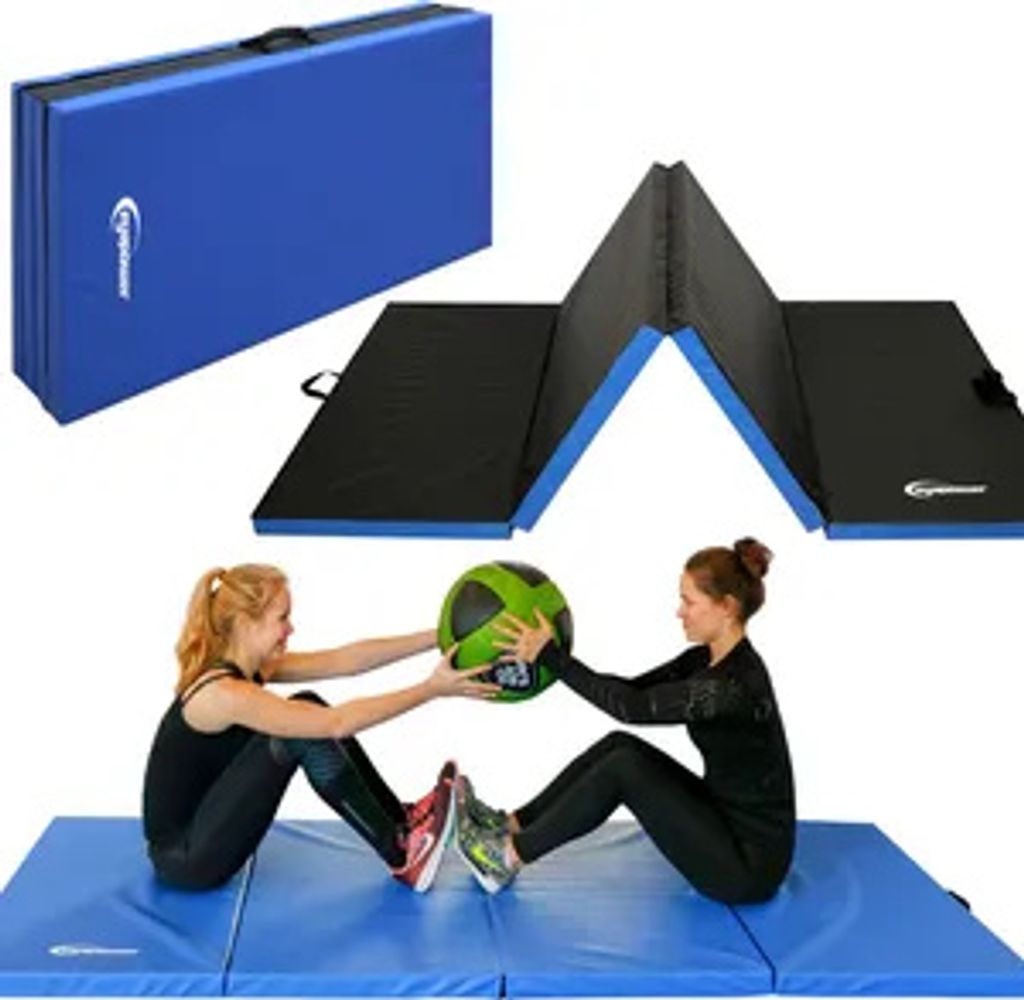 XXL Weichbodenmatte 220x110x5cm - Faltbare Turnmatte Produktbild 