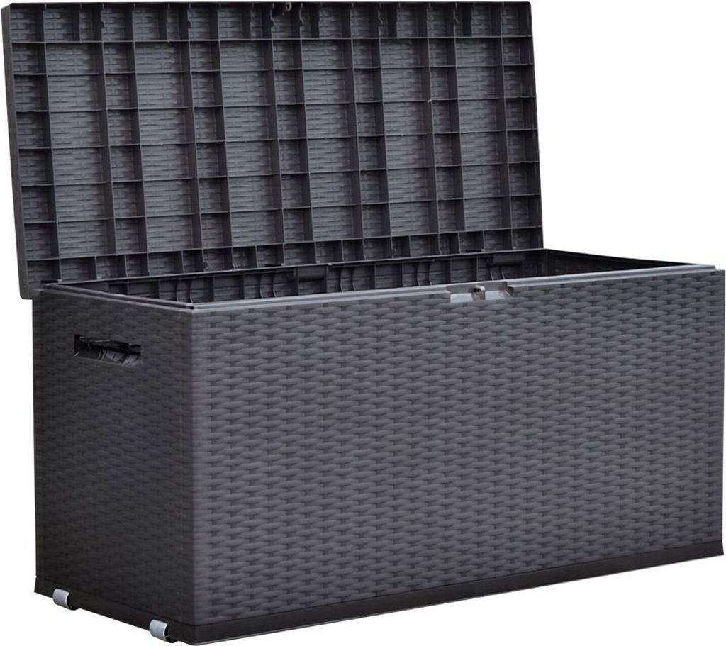 Kissenbox Aufbewahrungsbox Gartenmöbel Nizza Polyrattan Produktbild 