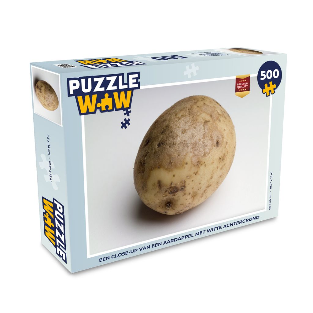 MuchoWow Puzzle 500 Teile Kartoffel - Gemüse - Ländlich - 500 Teile - Kinder - Selberbauen - Puzzlespiele