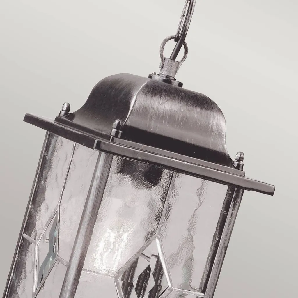 Luminaire suspendu Wexford étanche IP44 contre rouille et humidité E27 - 8