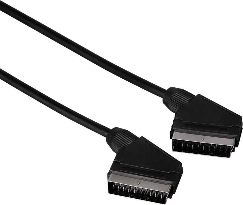 Hama Scart-Verb.kabel St.-St., 1,5m Schwarz, 11951 Zdjęcie produktu
