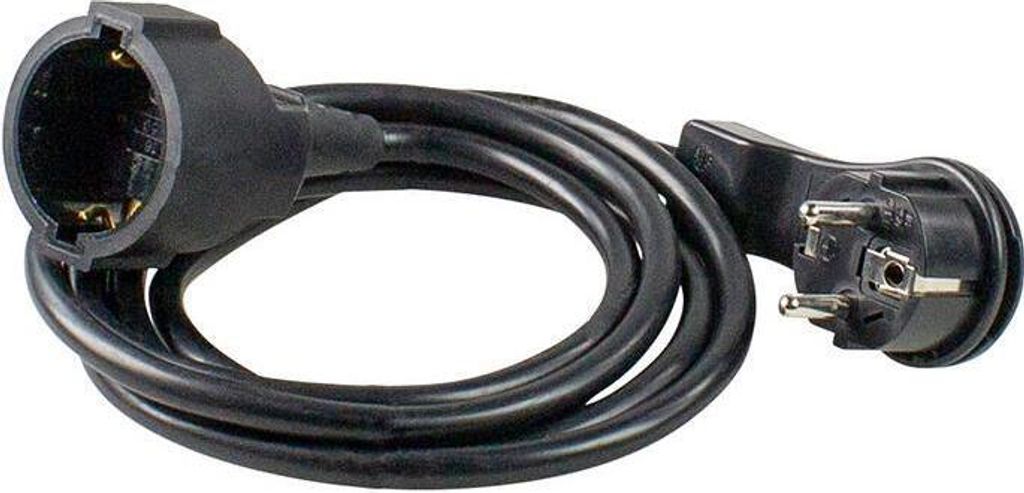AS SCHWABE Rallonge PVC 2m, noir (50212) Image du produit 